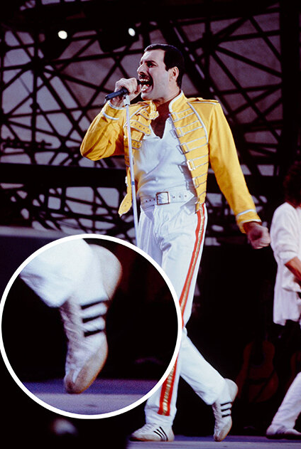 Freddie Mercury loved boxing: he trained at school, ended up in fights with blood on his teeth, and wore boxers to Queen concerts